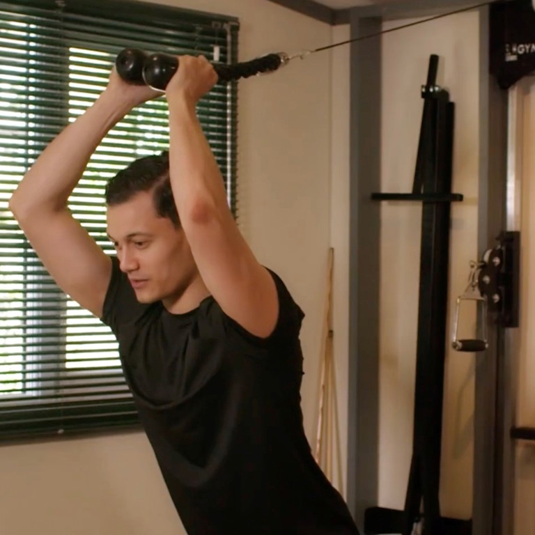 Home Gym Overhead Cable Extension